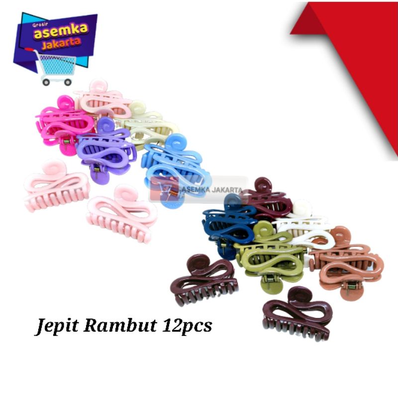 Jepit rambut Produk marcella M026 isi 12pcs