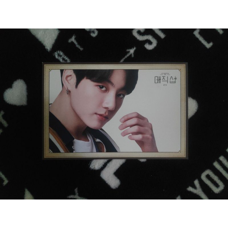 BTS 5TH MUSTER REWARD PLAYZONE LG U+ PHOTOCARD / PC JUNGKOOK