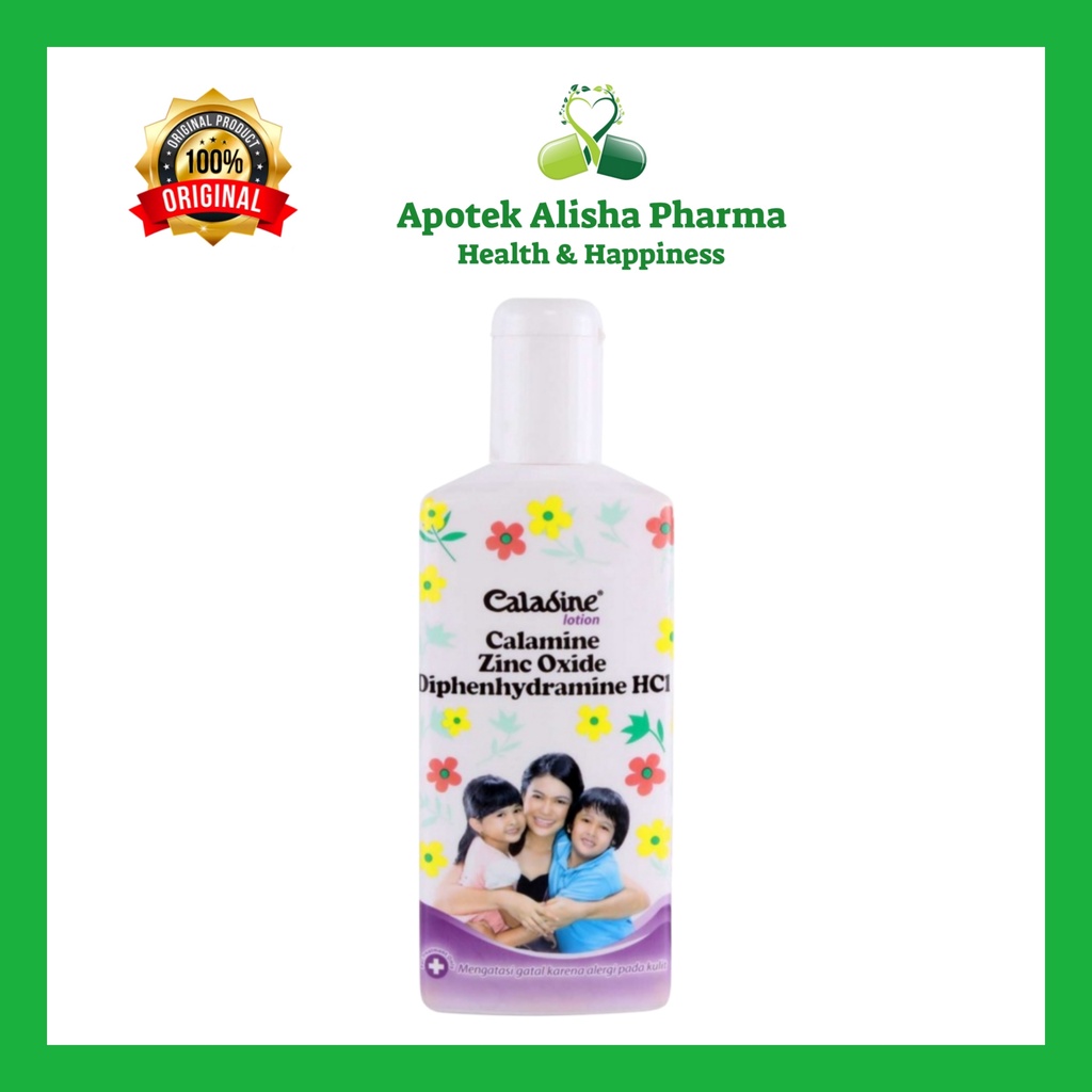 CALADINE LOTION - Bedak Cair / Bedak Antiseptik / Gatal / Biang Keringat / Gigitan Serangga / Alergi / Caladin Cair / Kaladin Cair