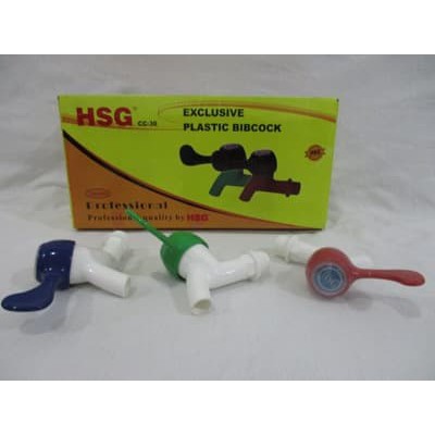 HSG Kran Air Kran Bak Mandi/Cuci Piring 1/2&quot; Exclusive Plastic Bibcock***