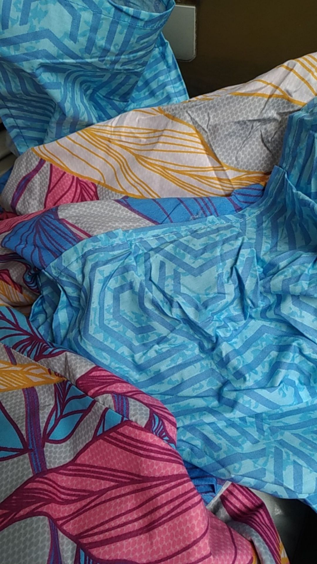 Sprei All New My Love Rumbai 180x200 Tinggi 30 Motif Kolase Coastal Bohemian - 180 King T30 Sp P3