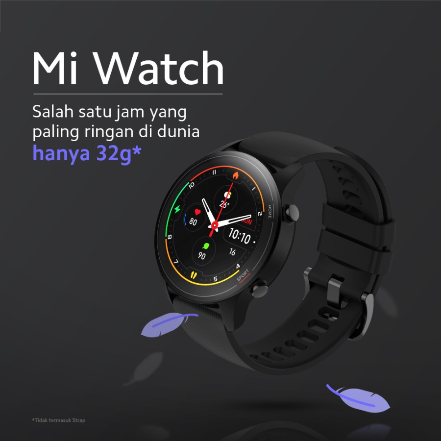 Xiaomi Mi Watch Fitness Smartwatch Miwatch Garansi Resmi TAM