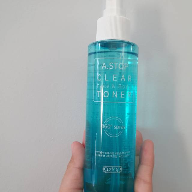 A Stop Clear Face and Body Toner