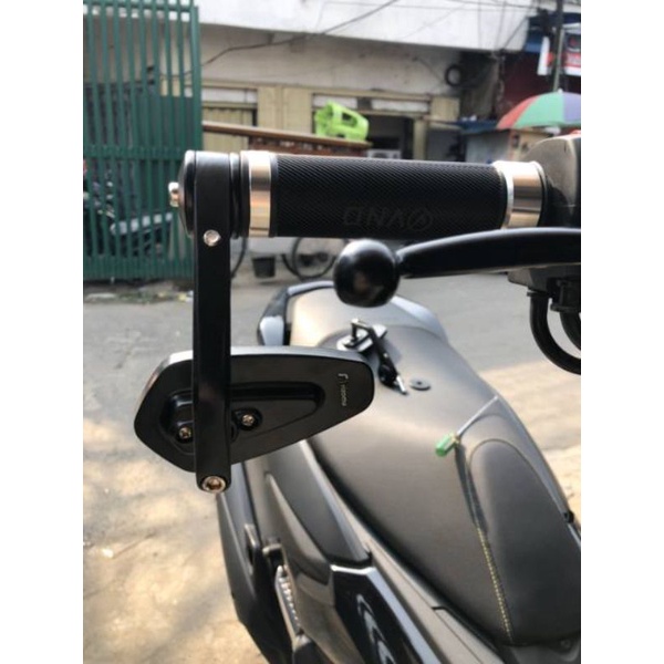 Spion Jalu Oval Bar End Rizoma Full CNC Nmax Aerox Lexi Vario Mio Ninja Universal