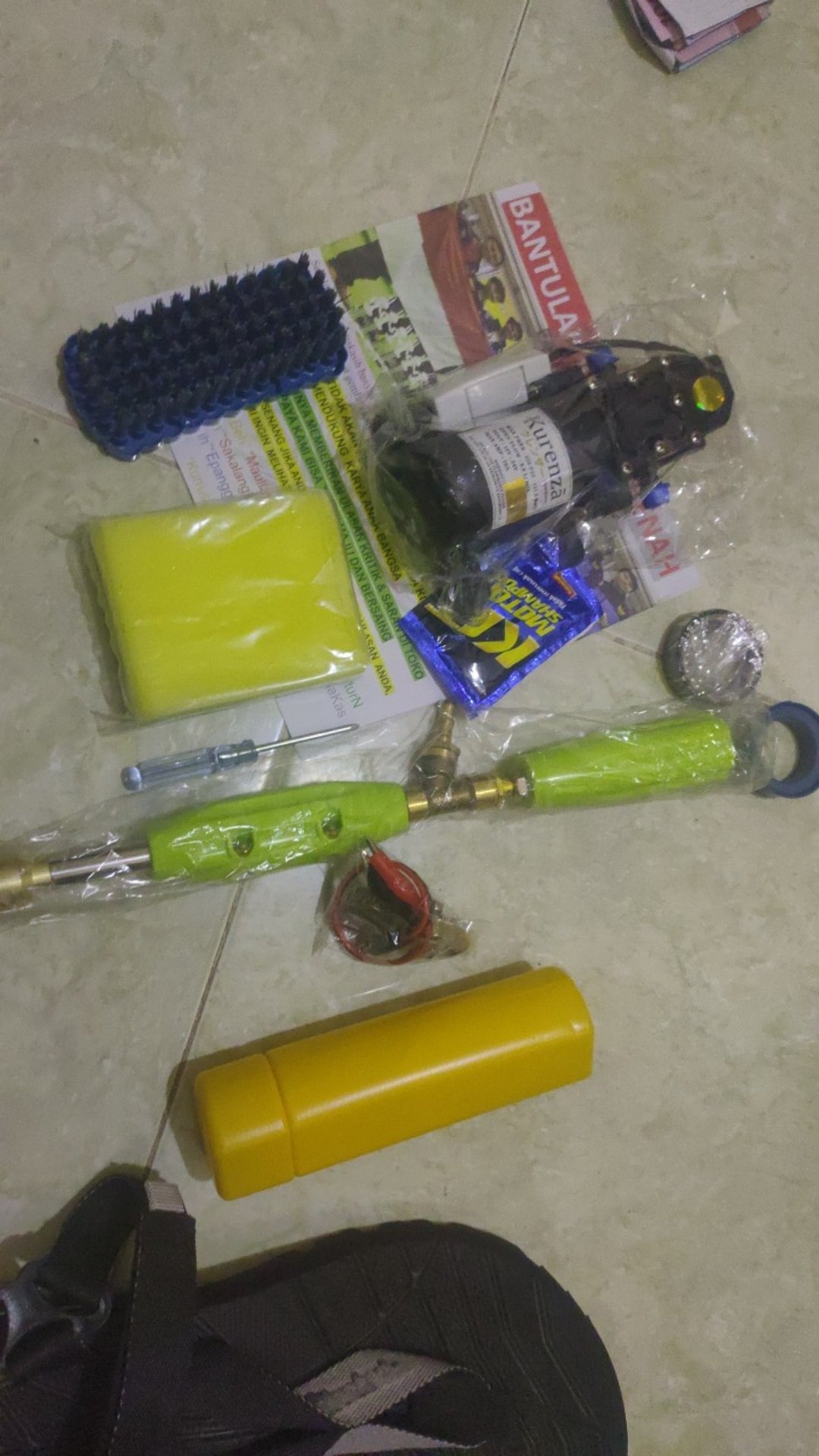 Filter / Saringan Pompa Air Dc 12v Dinamo Sprayer Water Pump Best Seller