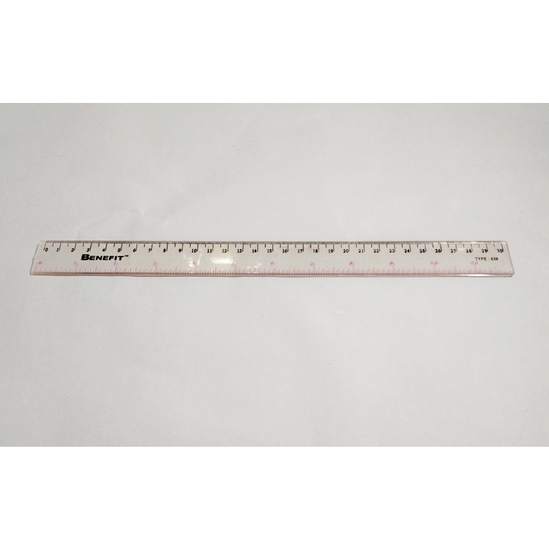 

Benefit 638 Penggaris Mika 30 cm