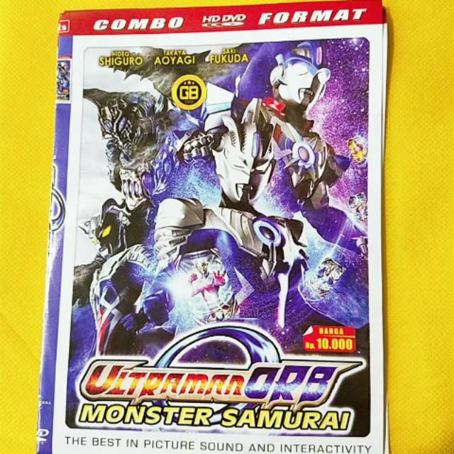 Terlaris DVD Film Anak ULTRAMAN ORB Monster Samurai
