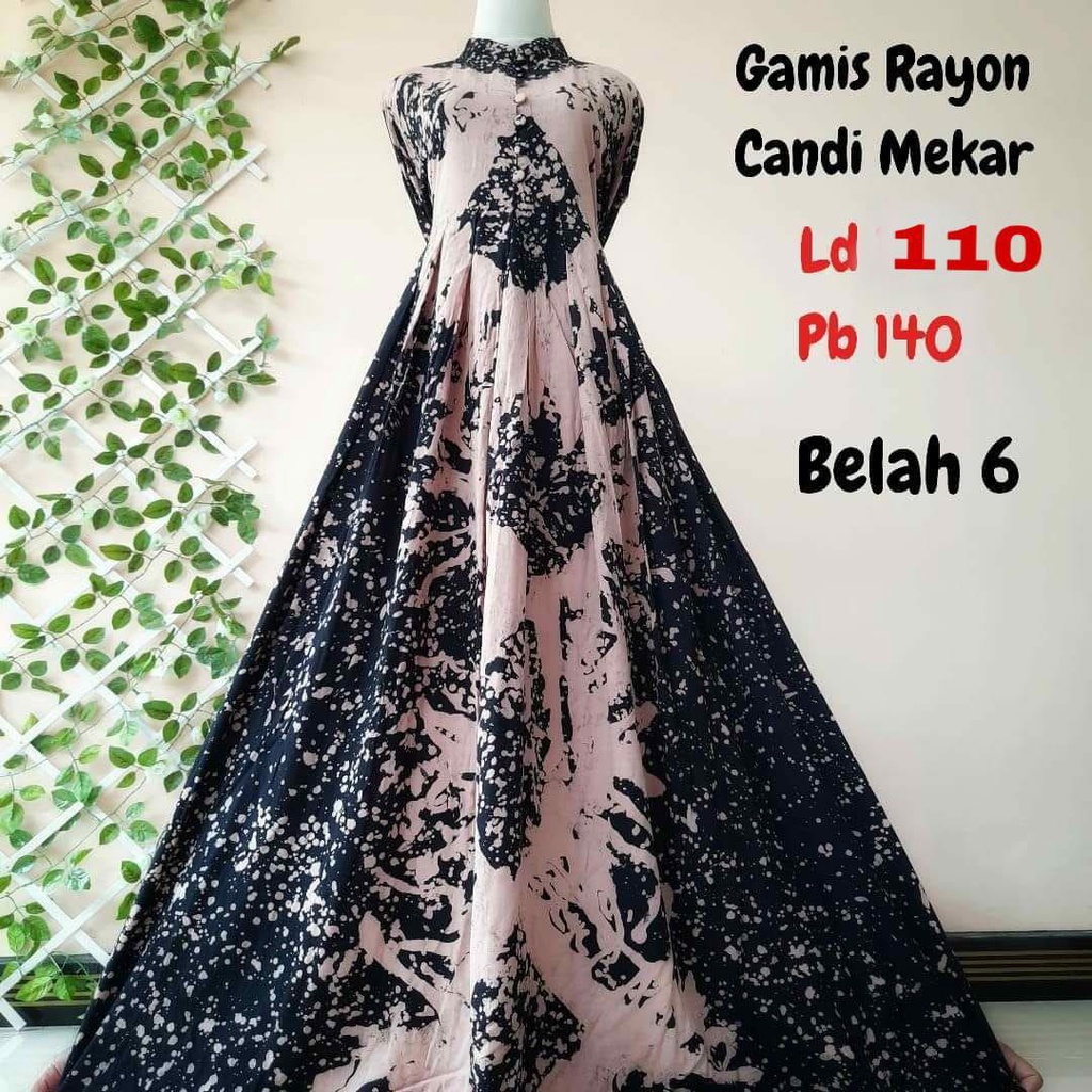 gamis batik -