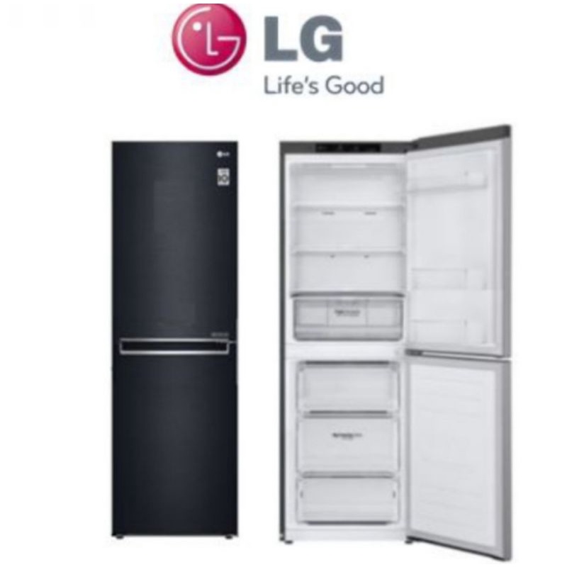 KULKAS LG GC-B369NQRM SMART INVERTER BOTTOM FREEZER 2 DOOR