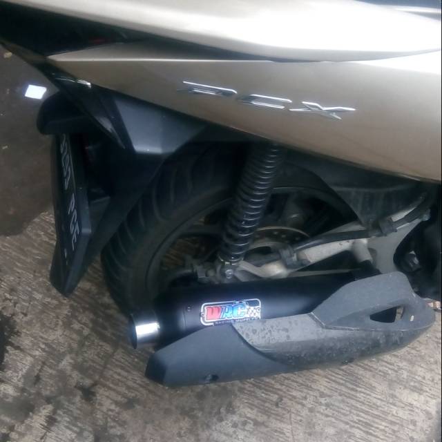 Knalpot WRC PCX 2018/lokal