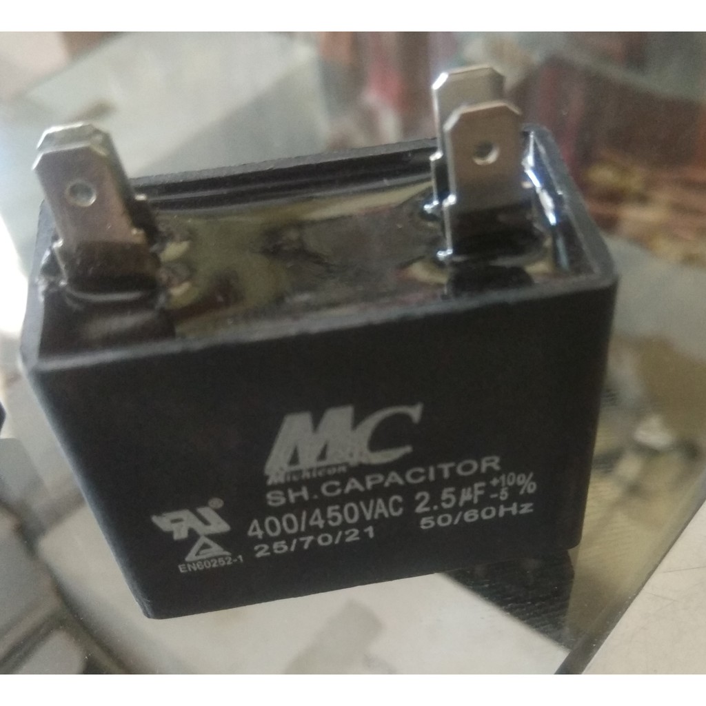 Jual Kapasitor kotak 4 kaki Capasitor kipas angin Kapasitor mesin cuci