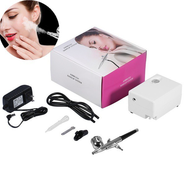 Alat Facial Injection Oxygen Peeling Facial Moisturizing Oxygen Spray / Air Brush 2 In1 Portable