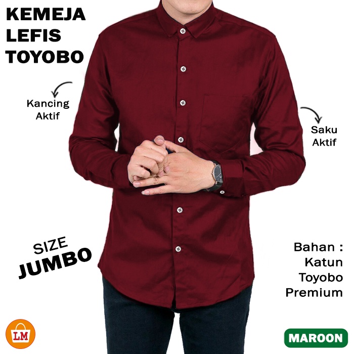 HARGA PROMO // KEMEJA TOYOBO Pria Lengan Panjang Terbaru // Kemeja Lefis LMS 26352 26354 26356 26358 TERMURAH TERLARIS