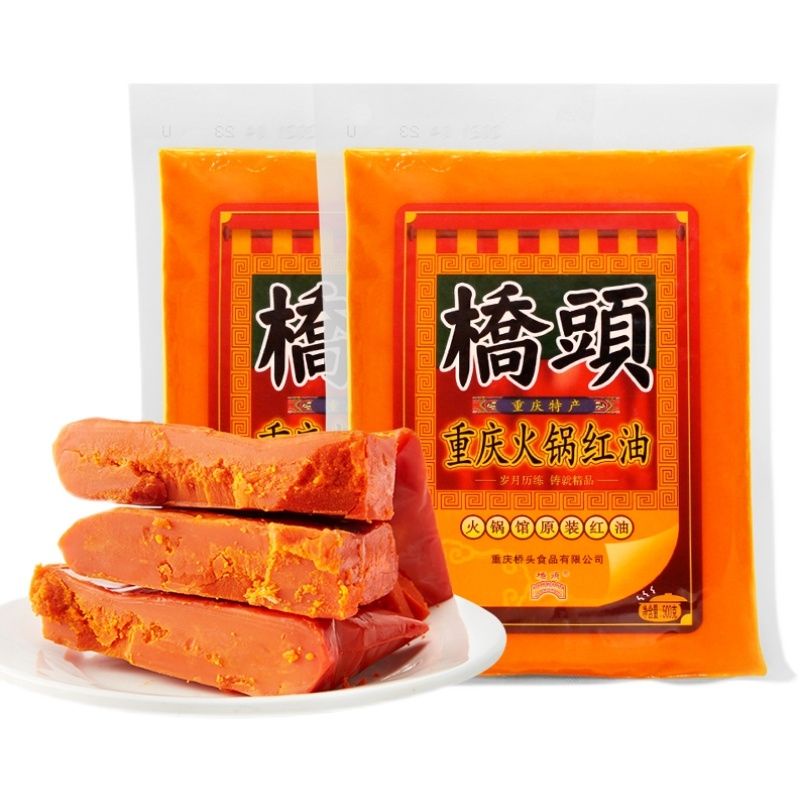 

Qiao Tou Red Oil 500g Hotpot Butter Minyak Spicy 红油火锅