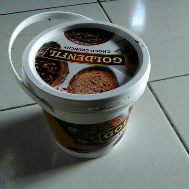 GOLDENFIL S   elai Coklat CHOCO CRUNCHY 1 KG Chocolate Crispy
