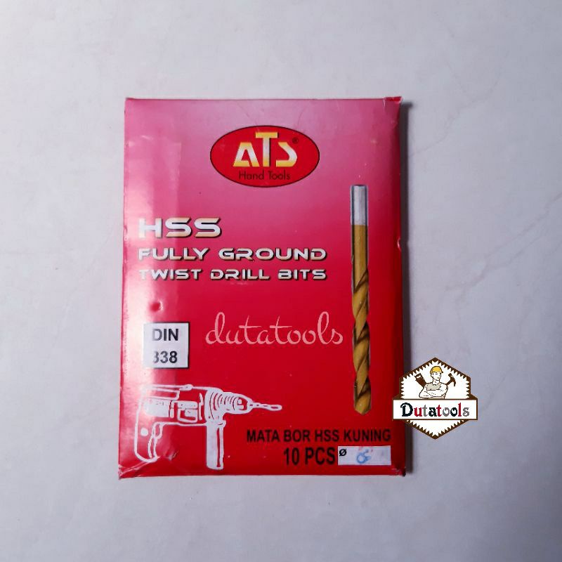 Mata bor besi ATS kuning/bor kayu