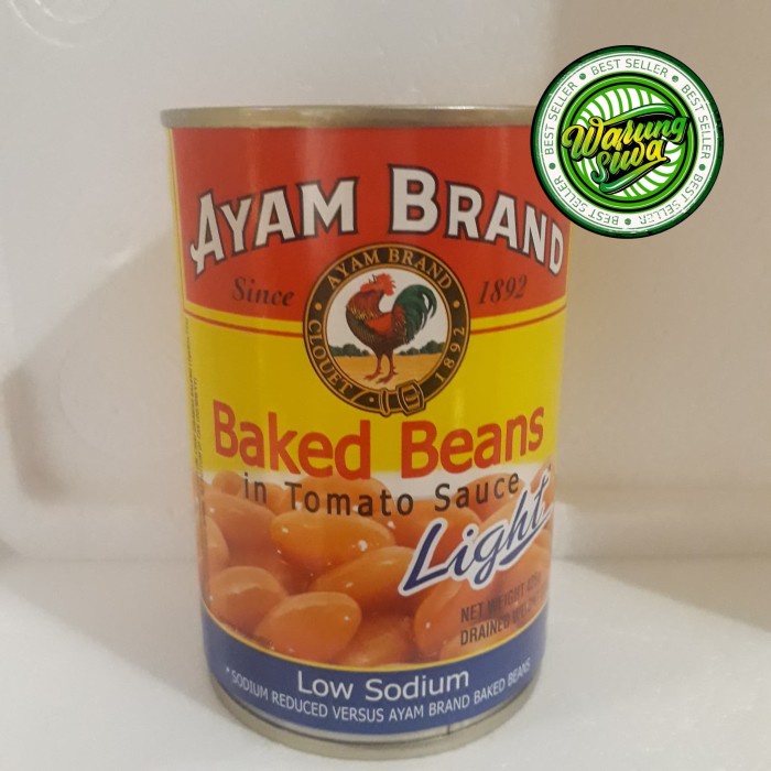 

ayam brand baked beans tomato sauce 425 gram