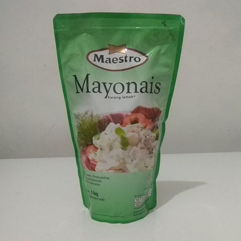 

Mayonais maestro 1 kg mayonaise kurang lemak