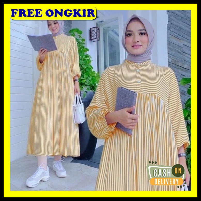 Gmis Muslimah Polos Baju Lebaran Gsmis Lebaran Sarii Buju Muslim Wanit Baju Gamis Muslim Pakaian Wan