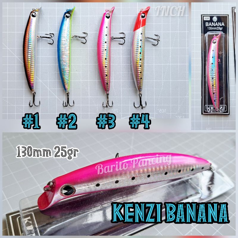 Umpan Pancing Kesting Kenzi Banana