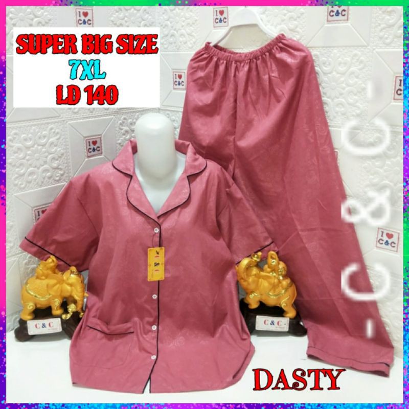 CNC - Baju Tidur/Piyama CP 7XL Hembos/Super Big Jumbo Ld140-Dasty