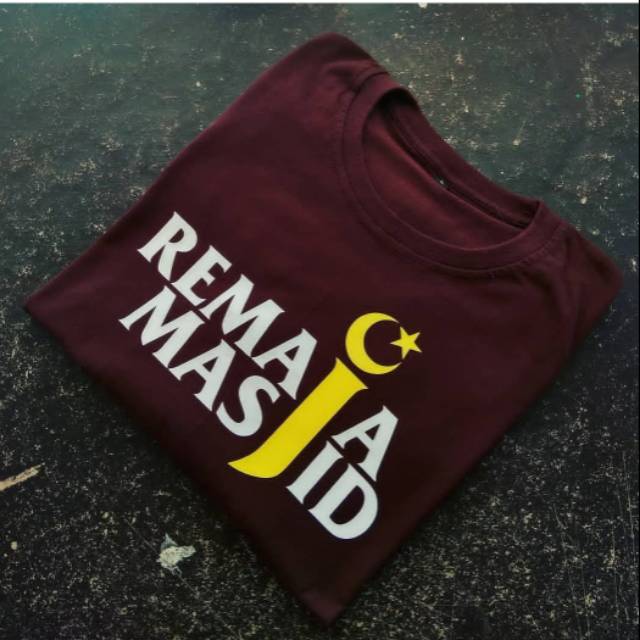 Ready Kaos Custom Remaja Masjid Shopee Indonesia