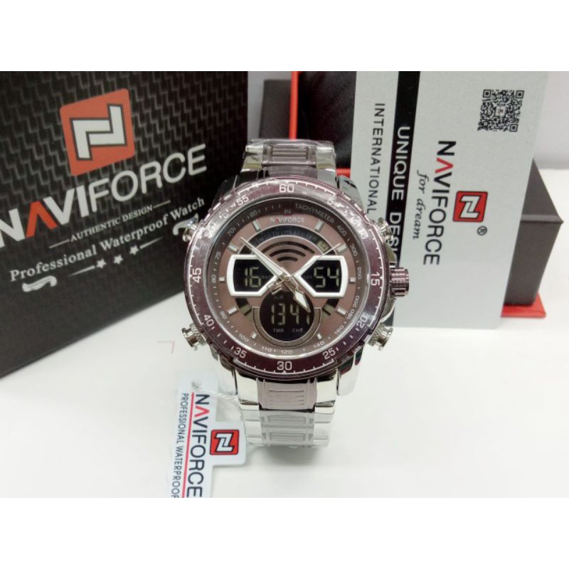 Jam Tangan Pria Naviforce Original NF9189 Garansi 1 Tahun