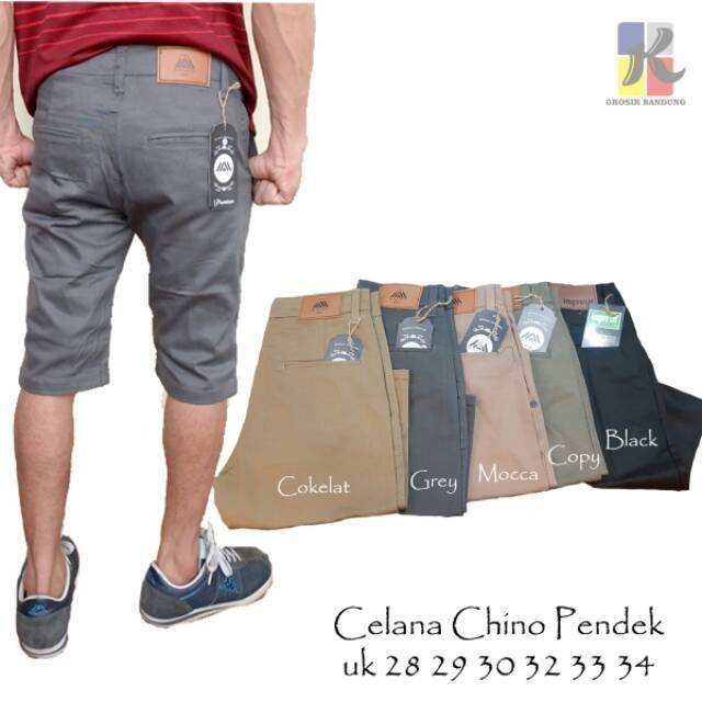  CELANA  CHINO  PENDEK CHINO  PENDEK CHINO  ABU  CHINO  