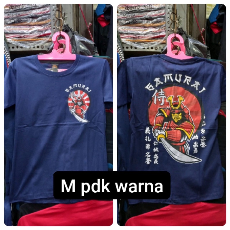 KAOS BAJU ANAK SAMURAI JEPANG JAPAN KIDS UMUR 5-11 TAHUN