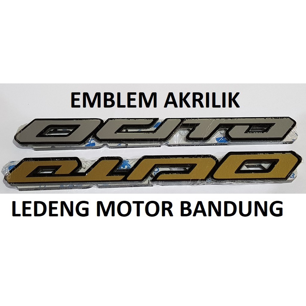 Emblem Ocito 3D Yamaha Nmax Sticker Akrilik Tempel Body Belakang N Max