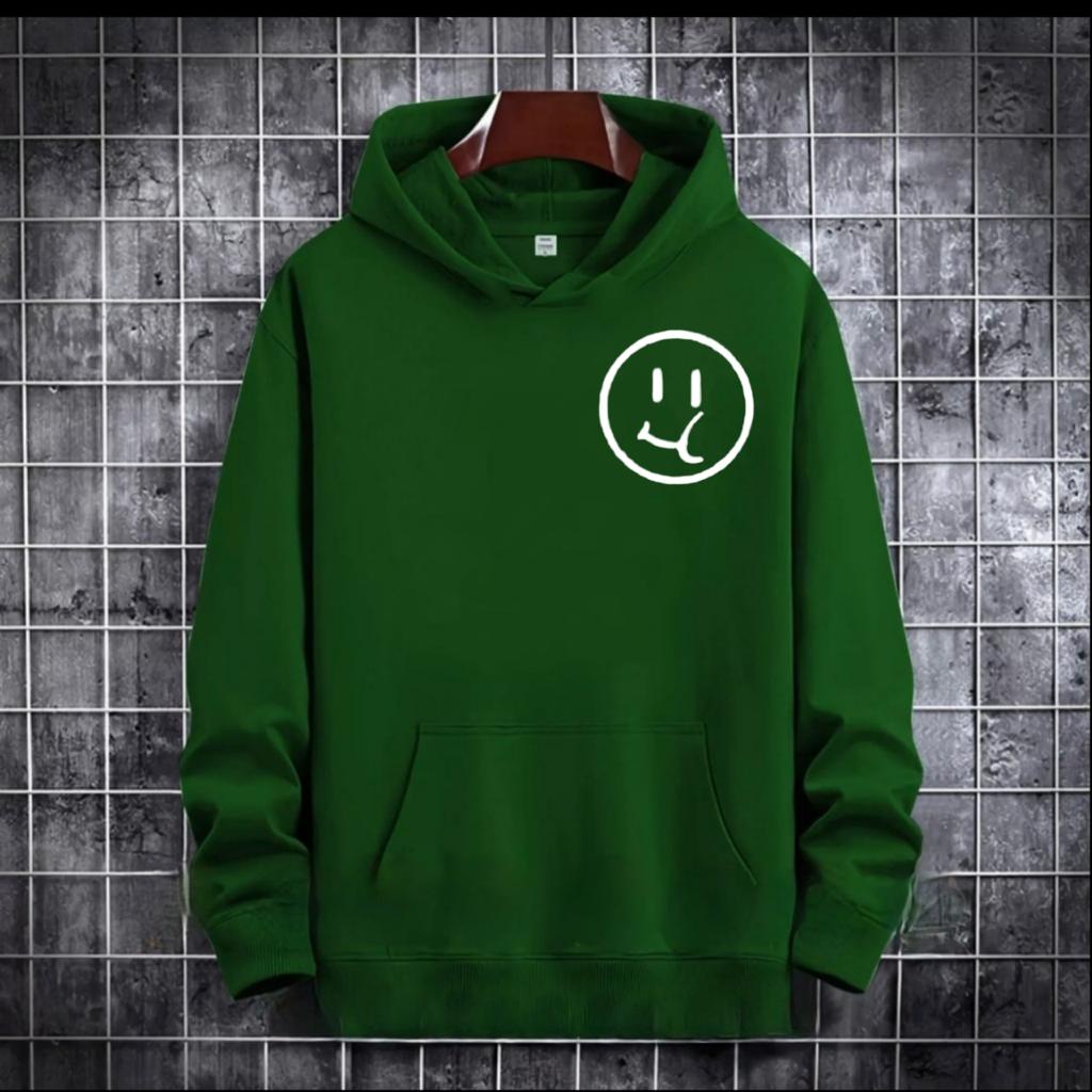 PAKAIAN PRIA / SWEATER HOODIE SMILEY / HOODIE MURAH TERLARIS / HOODIE PRIA DAN WANITA / UNISEX