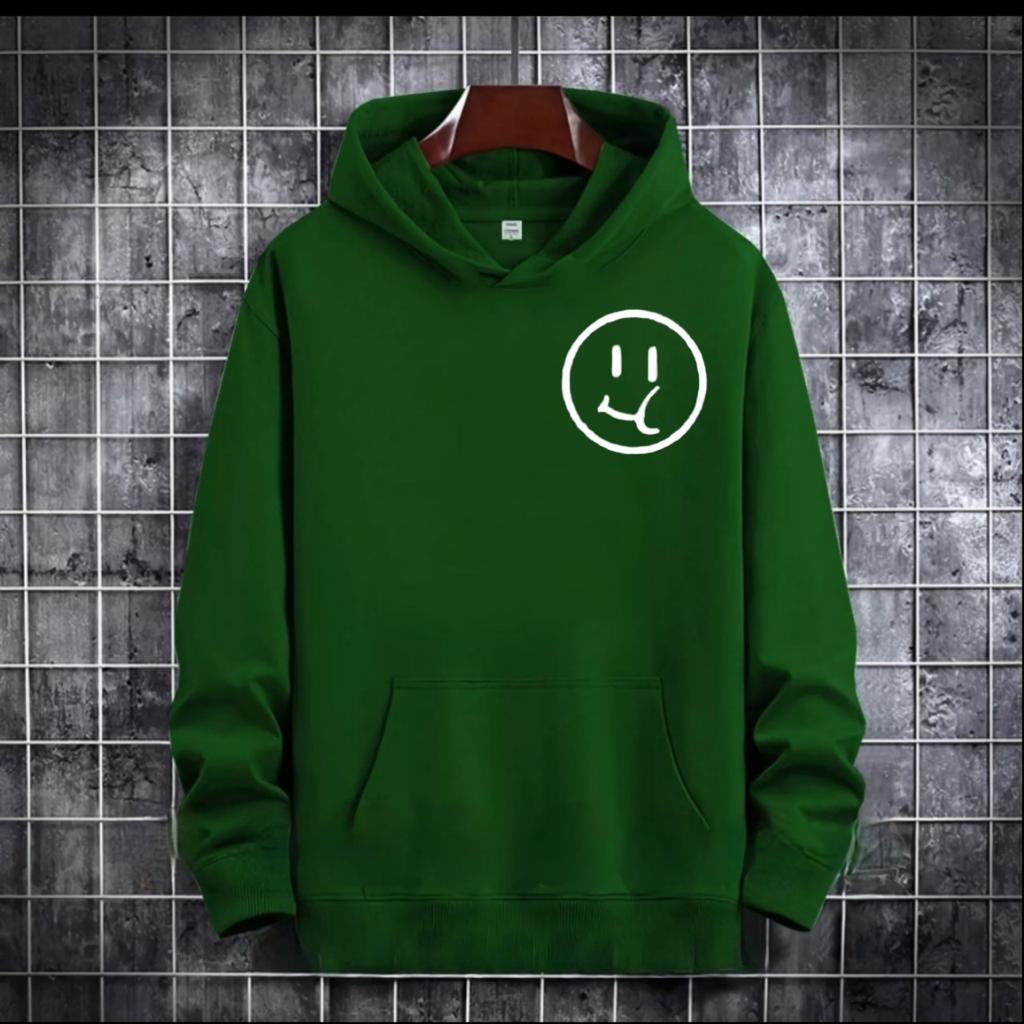 SWEATER HOODIE SMILEY / HOODIE MURAH TERLARIS / HOODIE POLOS / HOODIE PRIA DAN WANITA / UNISEX