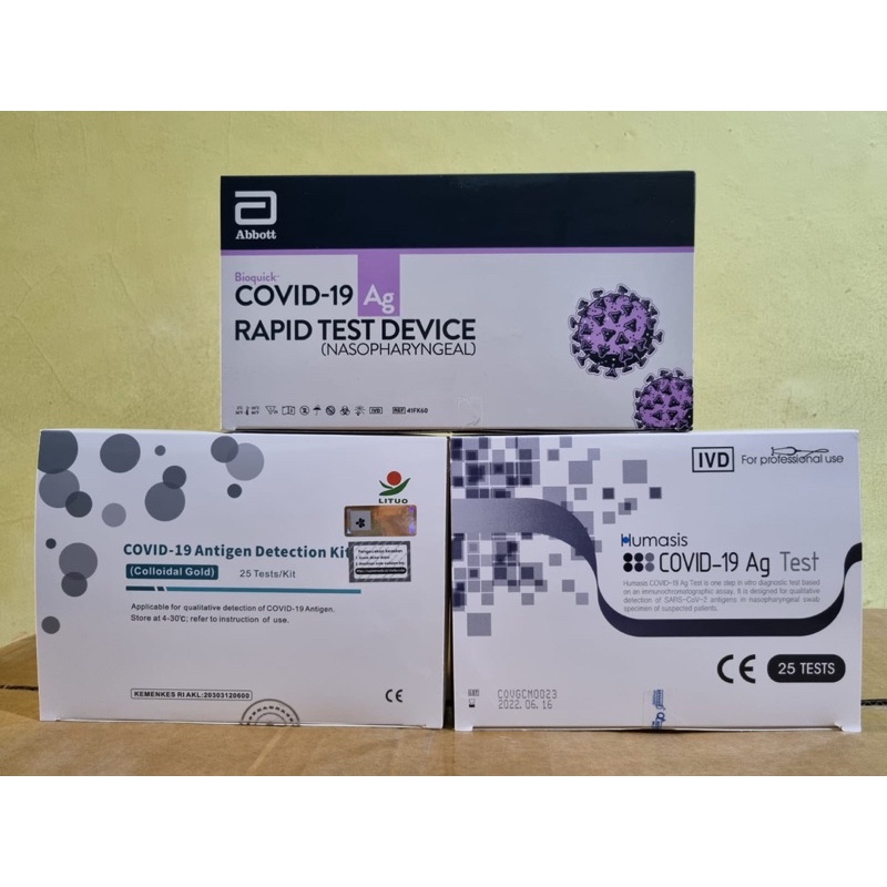 Lituo Antigen isi 25pcs sudah AKL Original