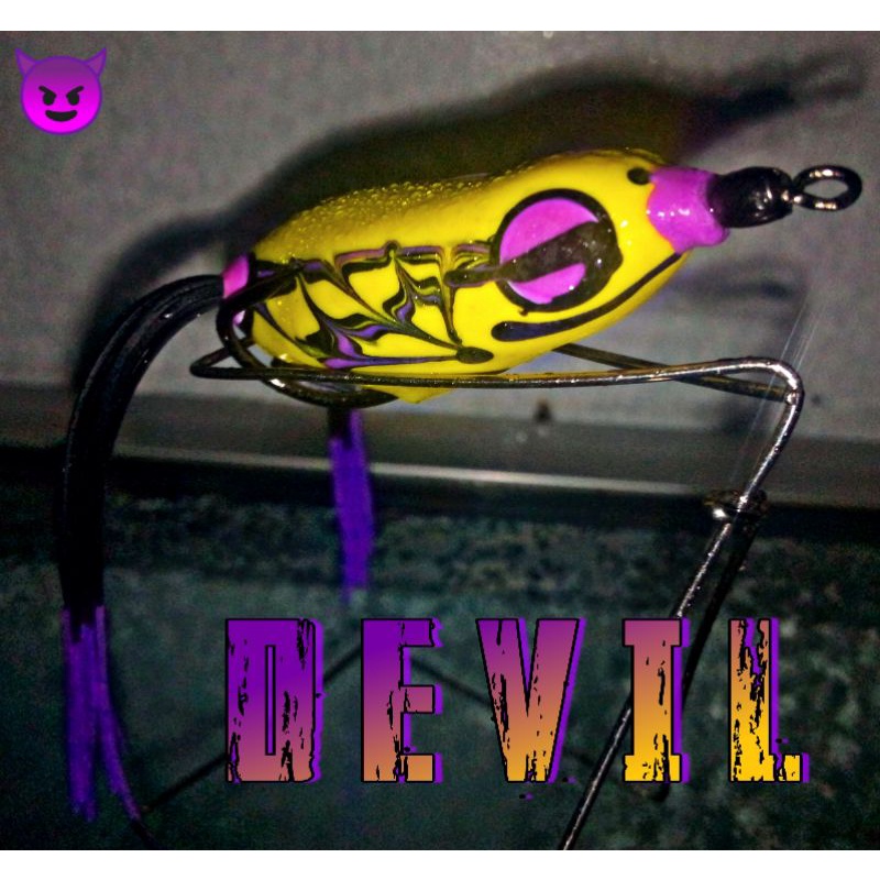 UMPAN CASTING SOFTFROG 5CM TERBARU/UMPAN TIRUAN/UMPAN KARET/UMPAN MANCING/LURE/UMPAN IKAN GABUS