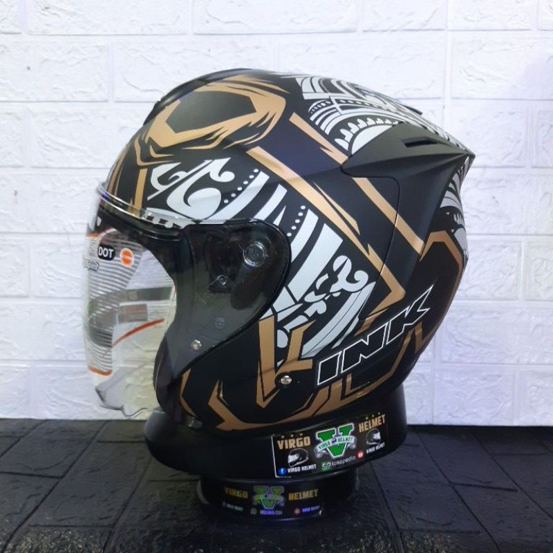 HELM INK DINAMIC #2 gm DOFF / ORANGE FLO-DYNAMIC #3 GOLD