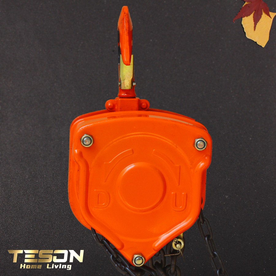 Teson Chain Block 10 Ton x 5 Meter Takel Katrol Hoist Chainblock