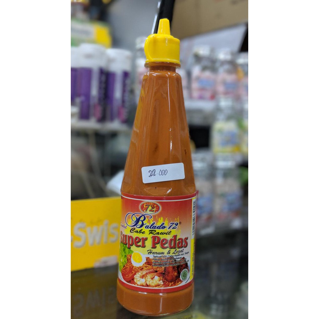 

Balado 72 Cabe Rawit Botol Super Pedas. Pontianak. Harum Lezat