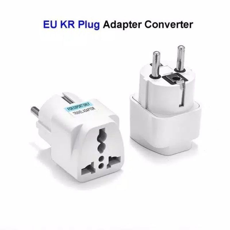 [WAE] OVER STEKER ADAPTOR KAKI 3 KE 2 TRAVEL ADAPTER UNIVERSAL