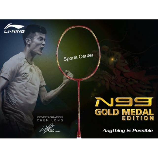 Raket Badminton Lining N99 Chen Long Gold Medal Brazil