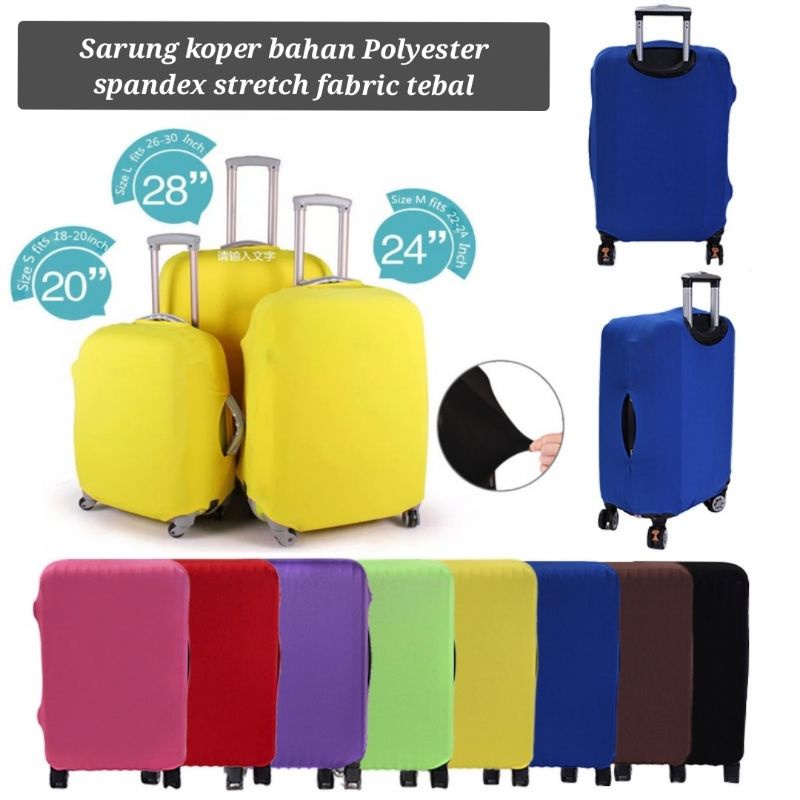 Sarung PELINDUNG koper / Modern elastis / Cover koper import