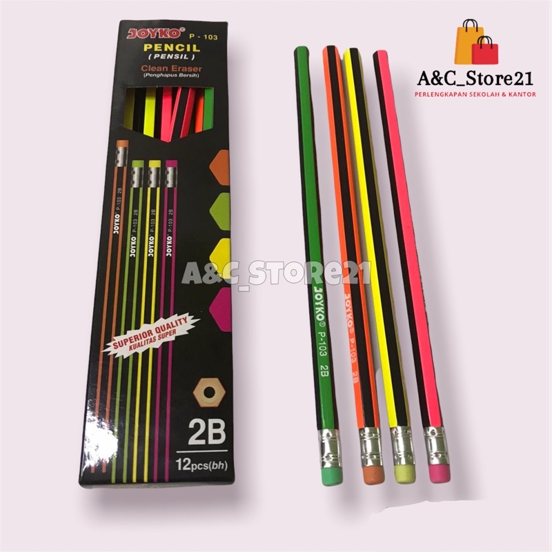 PENSIL JOYKO ERASER PENSIL+PENGHAPUS