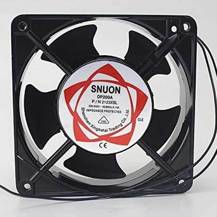 SNUON Kipas Heatsink CPU Fan 120mm 220V 0.14A - DP200A ( Al-Yusi )