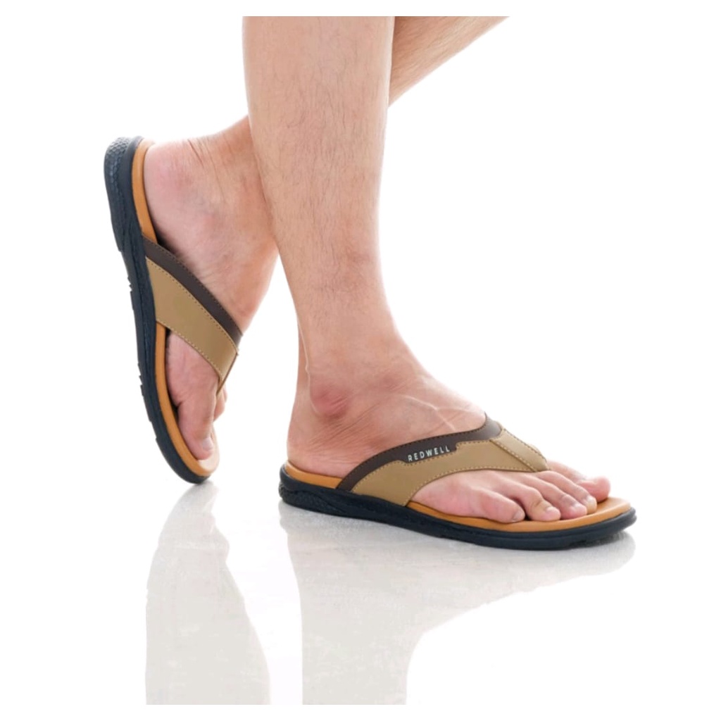 ST99 - Sandal jepit Kulit Terbaru - Sandal Pria Korean Style - Sandal Pria Casual - Pluto Series