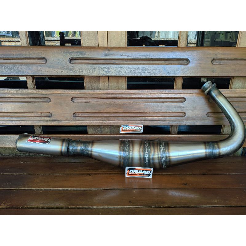 KNALPOT RXKING DRUM 81 KNALPOT RX-KING KUPANG KEJAM DRUM81 KNALPOT BLEYER DRUM81-2