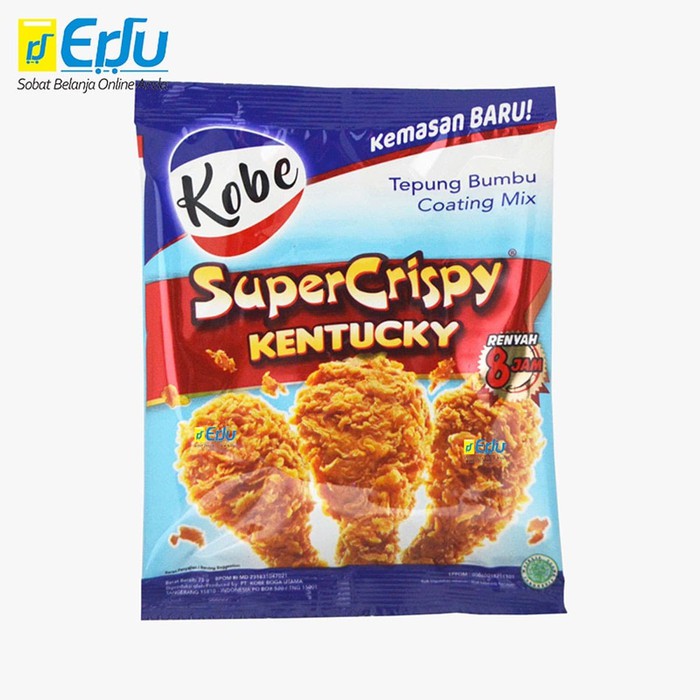 

Tepung Bumbu Super Crispy Kobe 75gr