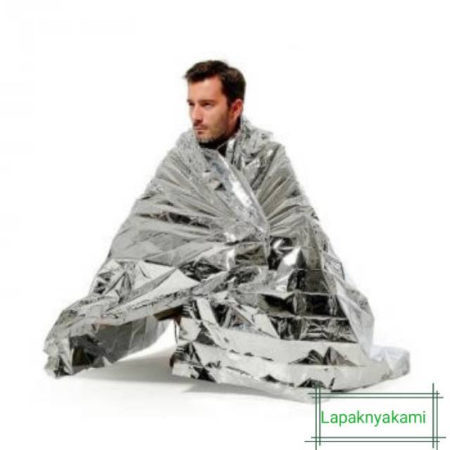 TaffSPORT Emergency Blanket / Selimut Darurat Outdoor Ringan Anti Air Portable - SL03-001