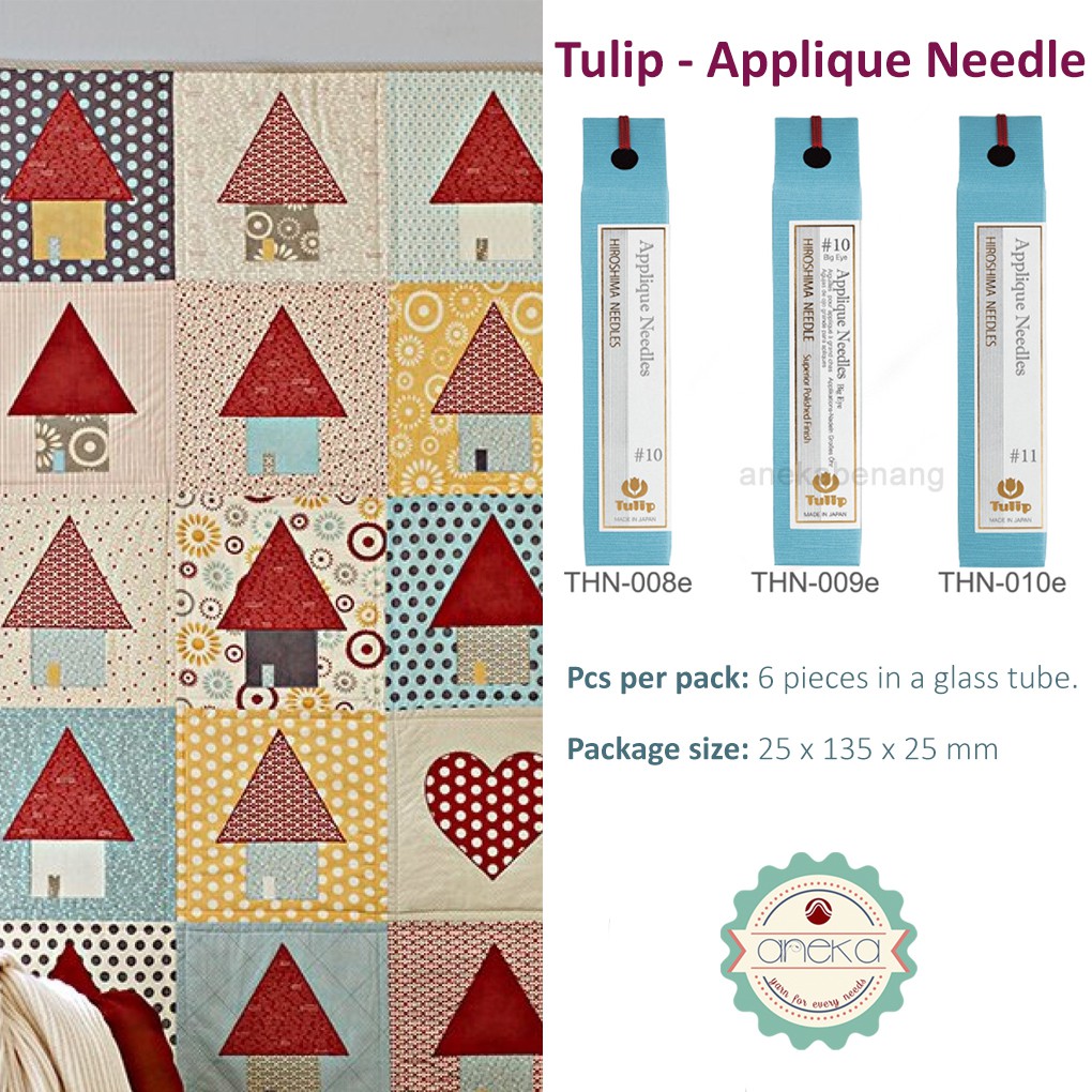 Jarum Quilting Tulip Applique Needle