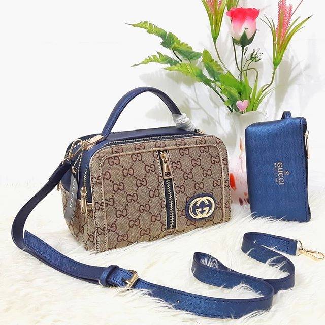 TERBARU slempang gucci #1128 TAS IMPORT BATAM WANITA MURAH TERLARIS TAS SLEMPANG SLINGBAG