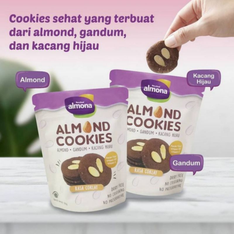 Almona Almond Cookies / Booster Asi / Pelancar Asi