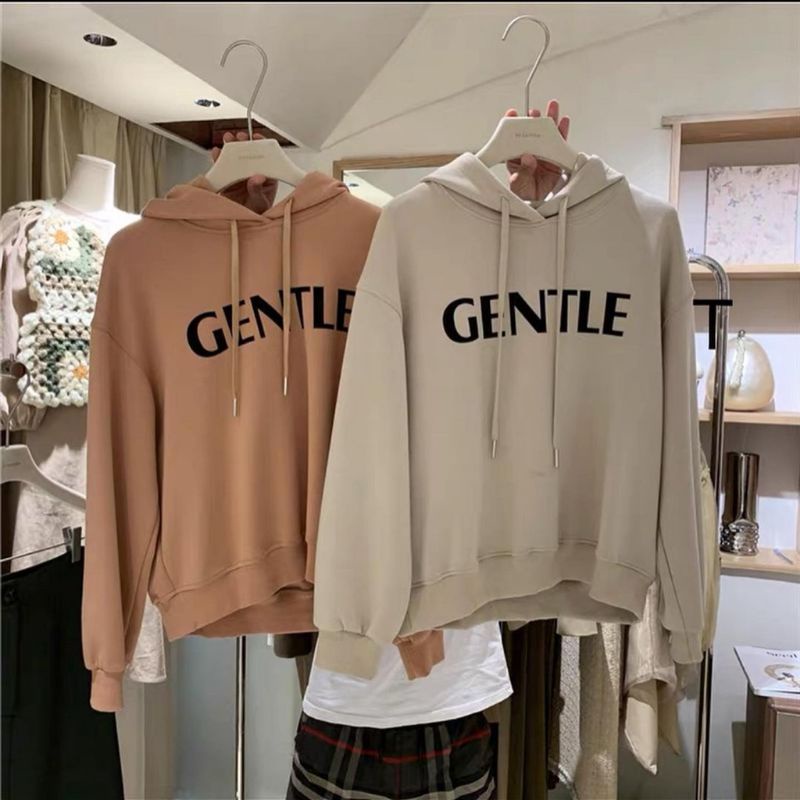 Gentle sweater hoddie outerwear fashion remaja